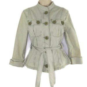 Coupe Collection Cotton Seersucker Jacket